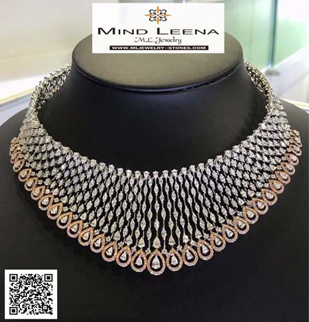 สร้อยคอเพชรแท้