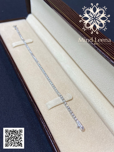 สร้อยข้อมือเพชร Tennis 1.45 cts. สุดแสนจะคลาสสิกที่ใส่ได้ทุกวัน