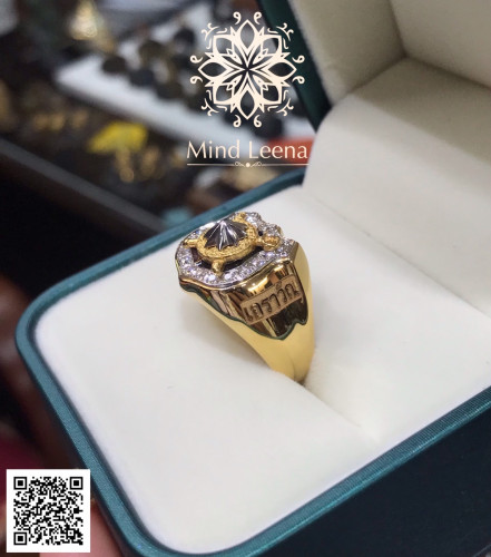 แหวนนายร้อยตำรวจล้อมเพขรแท้ (งานสั่งทำ) 1