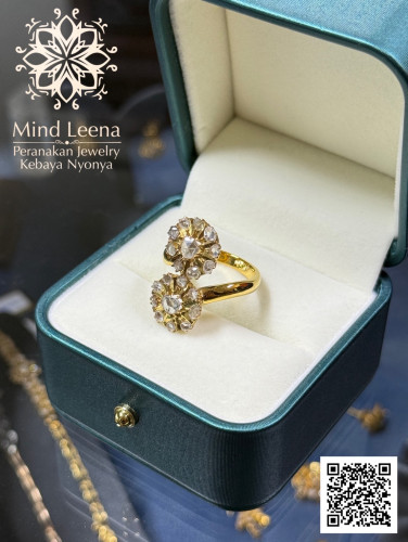 แหวนเพชรซีกกระจุกไขว้ (งานสั่งทำ) 5