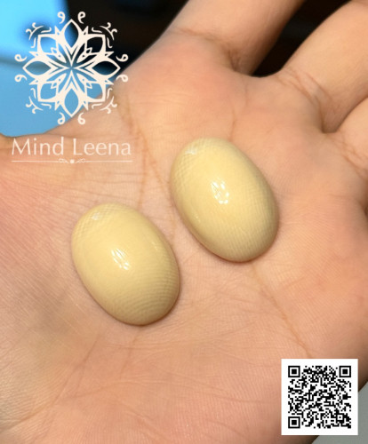 หัวแหวนงาช้าง ขนาด 1.6 x 2.4 ซม.