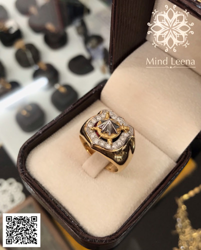 แหวนนายร้อยตำรวจล้อมเพชรแท้ (งานลูกค้าสั่งทำ) 1