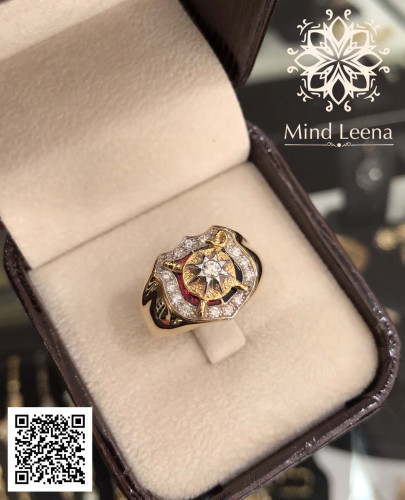 แหวนญาตินายร้อยตำรวจล้อมเพชรแท้ (แหวนผู้หญิงงานสั่งทำ) 1