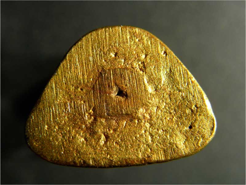 รูปหล่อหลวงพ่อสนิท เสาร์5 ปี36 เนื้อทองเหลือง 4