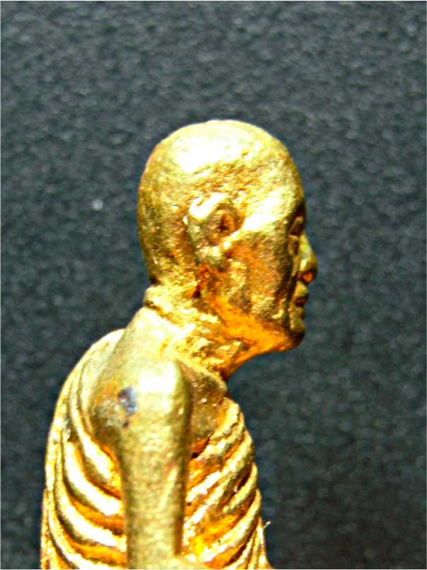 รูปหล่อหลวงพ่อสนิทเสาร์5ปี36 เนื้อทองแดง 2
