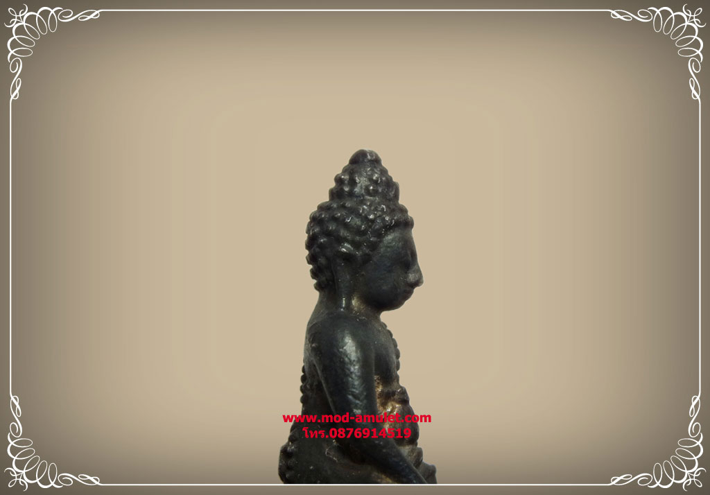 พระกริ่งชินบัญชรไตรมาศรวยทันใจ เนื้อเงินก้นเงิน ปี43 หลวงปู่หมุน LP Mun 5