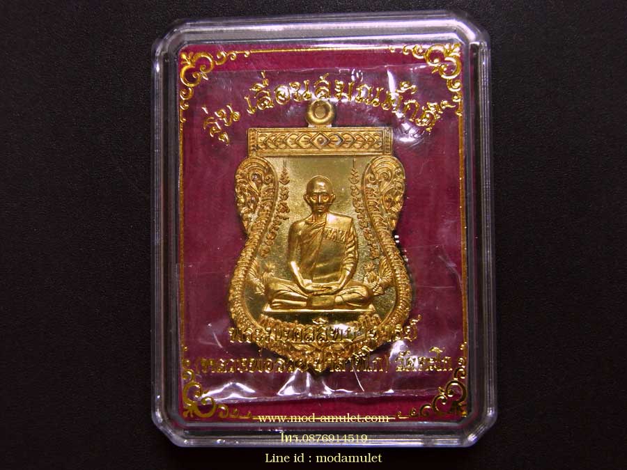 เหรียญเลื่อนสมณศักดิ์เนื้อทองทิพย์ ปี59 หลวงพ่อรวย วัดตะโก Lp Ruay (5) 2