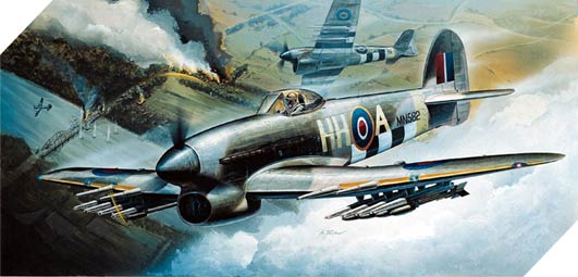 Hawker Typhoon MK.IB 1/72 Academy