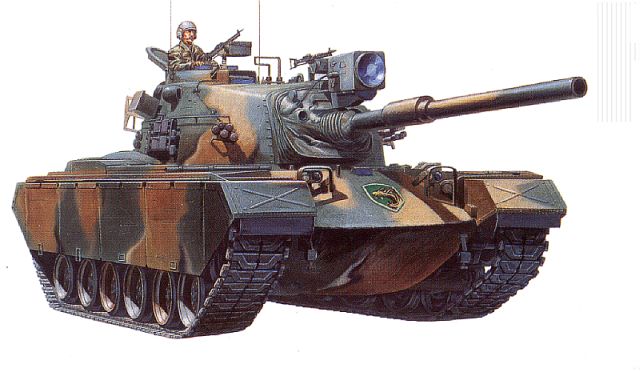 M-48A5K Patton Tank 1/35 Academy