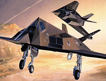 F-117A Stealth Fighter Bomber 1/72 Academy