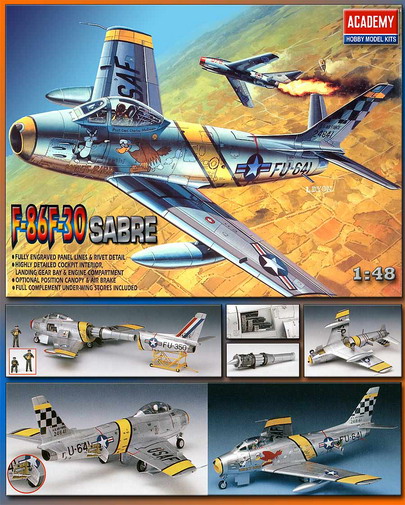 F-86F-30 Sabre 1/48 Academy