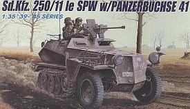 Sd.Kfz. 250/11 1e SPW w/Panzerb&uuml;chse 41 1/35 Dragon 2