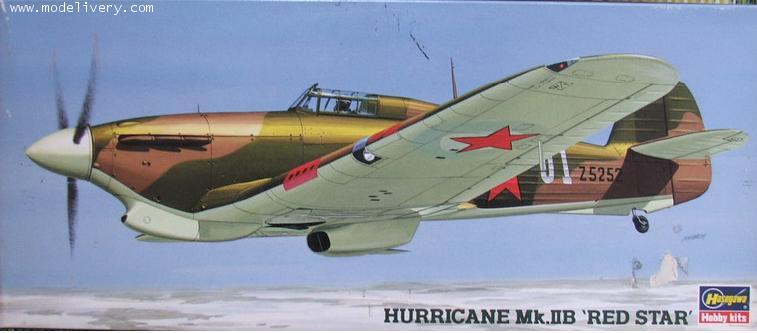 Hurricane Mk.IIB "Red Star" 1/72 Hasegawa