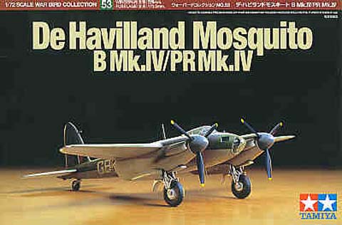 De Havilland Mosquito B Mk.IV / PR Mk.IV 1/72 Tamiya