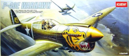 P-40E Warhawk 1/72 Academy