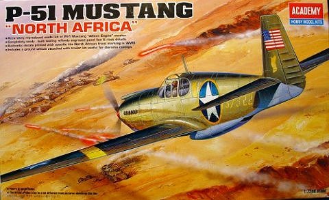 P-51 Mustang "North Africa" 1/72 Academy