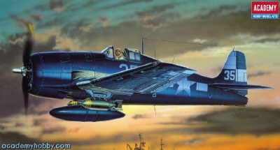 F-6F-3/5 Hellcat 1/72 Academy