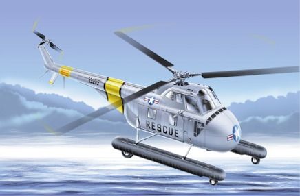 UH-19A Rescue Chikasaw 1/72 Italeri พร้อมรูปลอกตัวไทย Siam Scale