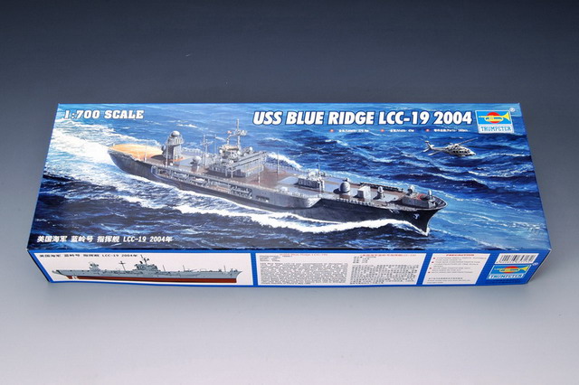 USS Blue Ridge LCC-19, 2004 1/700 Trumpeter