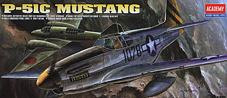 P-51C Mustang 1/72 Academy