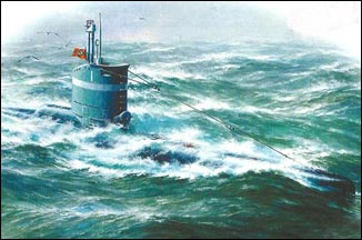 1/72 Type XXIII U-Boat (German WWII Submarine) Alanger