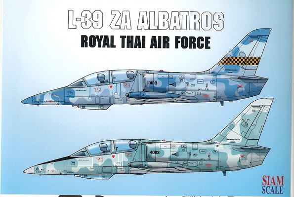 L-39ZA Albatros RTAF 1/48 Decal