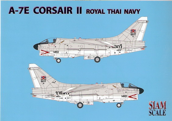 A-7E Corsair II Royal Thai Navy 1/48 Decal