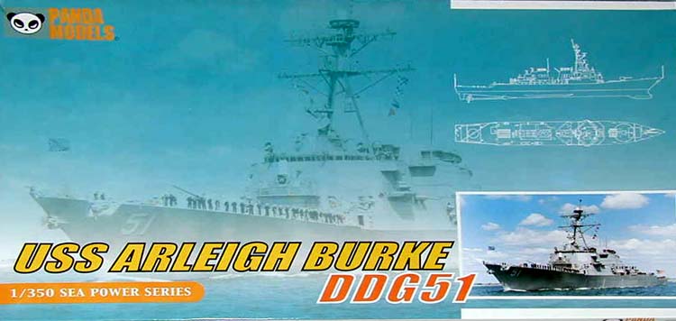 USS Arleigh Burke 1/350 Panda Models