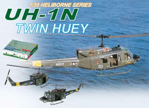UH-1N Twin Huey 1/35 Panda Models