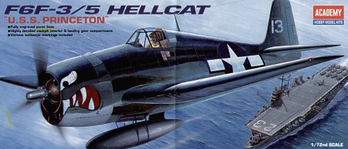F6F-3/5 Hellcat \quot;USS Princeton\quot; 1/72 Academy
