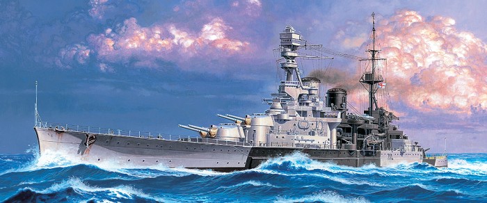 British Battle Cruiser Repulse 1/700 Tamiya