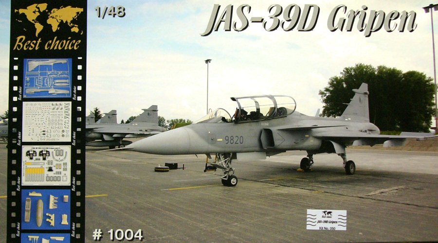 JAS 39D Gripen (Best Choice) 1/48 MPM Limited 999 Boxs.