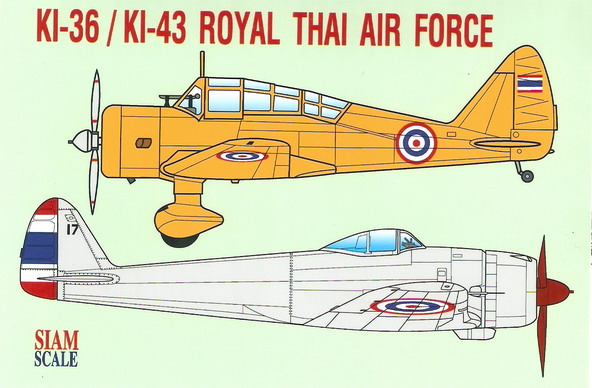 KI-36 Tachikawa / KI-43II Oscar RTAF 1/72 Decal