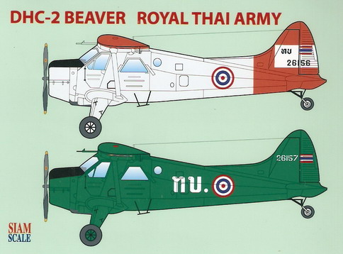 DHC-2 Beaver RTA 1/72 Decal