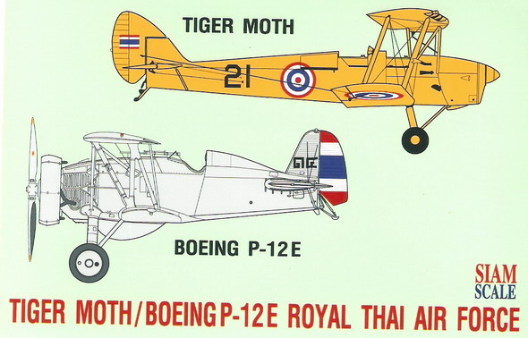 Tigermorth/Boeing P-12E RTAF 1/48 Decal