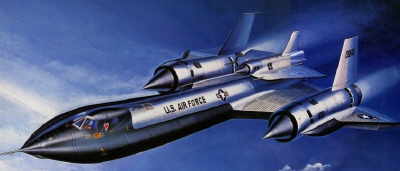 Lockheed SR-71A with Drone 1/72 Academy