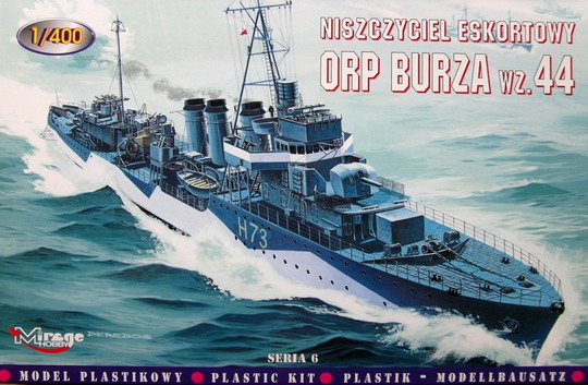 ORP BURZA wz.44 1/400 Mirage