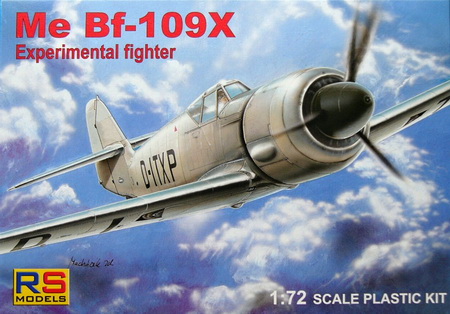 Bf-109X Experimental German Fighter 1/72 RS Model