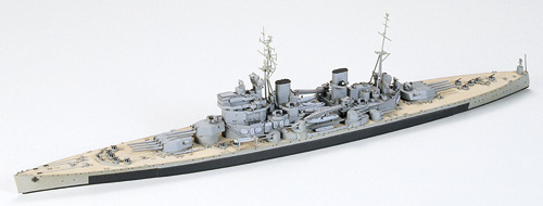British Battleship King Georgr V 1/700 Tamiya