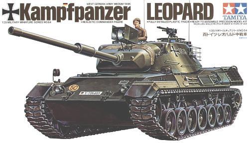 West German Leopard Tank 1/35 Tamiya