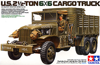 U.S.2.5 Ton 6x6 cargo Truck 1/35 Tamiya
