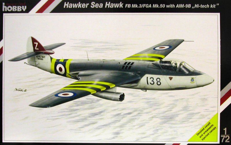 Hawker Sea Hawk FB Mk.3/FGA Mk.50 Hitech 1/72 Special Hobby