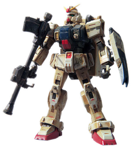 RX-79 (G) Gundam Special Painted Version Figure Scale 1/200 Bandai