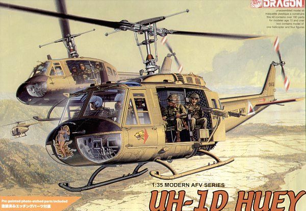 UH-1D HUEY 1/35 Dragon