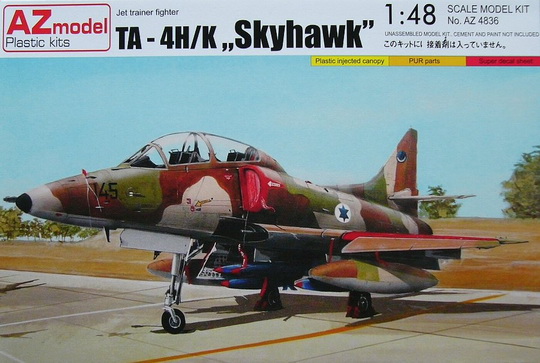 TA-4H/K Skyhawk (Izrael,N.Zealand) 1/48 AZ Model