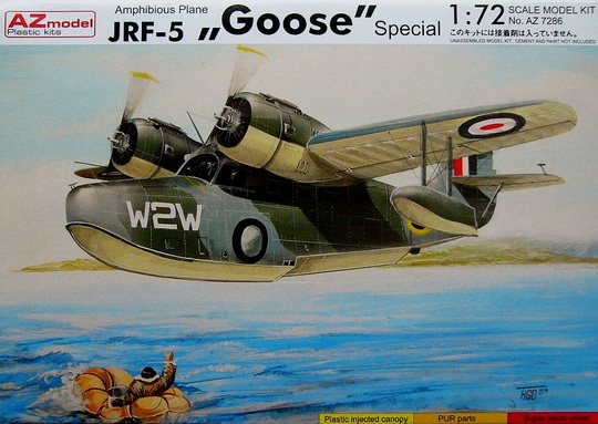 JRF-5 Goose (RAF,Japan,Cuba,Sweden) 1/72 AZ Model