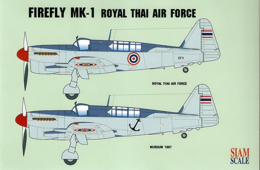 Fairey Firefly FR Mk.I 1/48 Decal