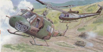 UH-1H Iroquois 1/72 Hasegawa