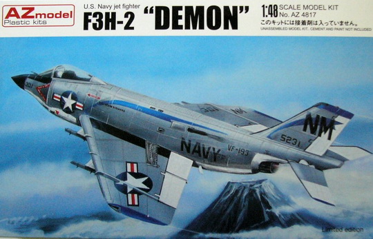 F3H-2 Demon \'short tail\' 1/48 AZ Model Limited Edition