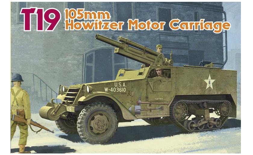 T19 105mm Howitzer Motor Carriage (Smart Kit) 1/35 Dragon